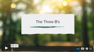 The Three B’s