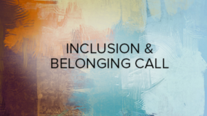 Inclusion and Belonging October 30, 2023